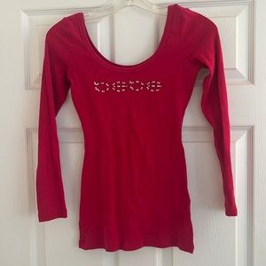 Bebe Red Top 🌹